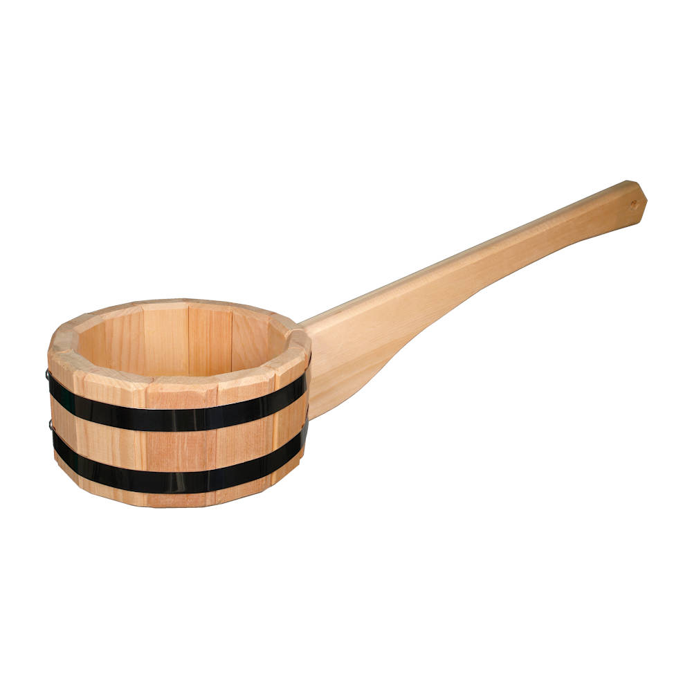 Ковш для бани из кедра 1 литр